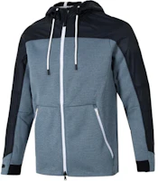 Under Armour Colorblock Woven Hooded Jacket Blue/Black 1320710-073 Under Armour Colorblock Woven Hooded Jacket Blue/Black 1320710-073