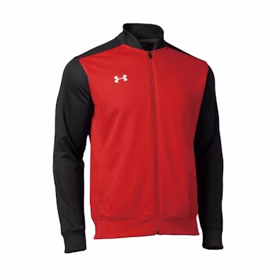 Under Armour Colorblock Zip-Up Jacket Red 1314108-410