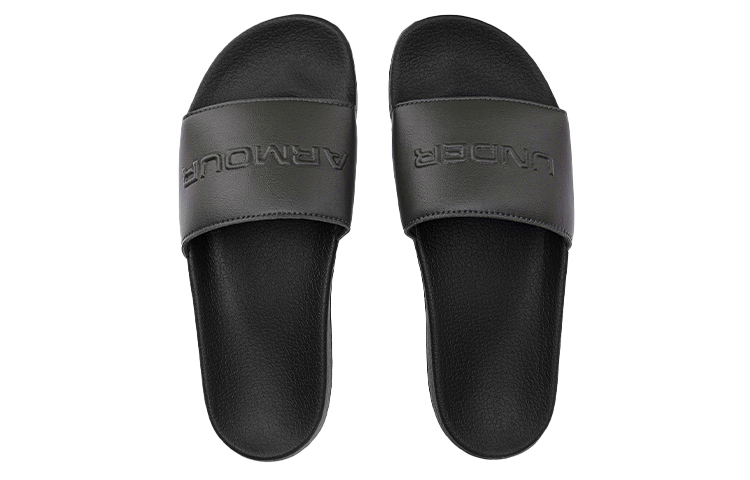 Shop 언더아머 코어 리믹스 2 슬라이드 '심플 블랙' 3023774-101