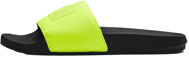 Under Armour Core Remix Neon Slide 'Black High-Vis Yellow' 3023777-001 Under Armour Core Remix Neon Slide 'Black High-Vis Yellow' 3023777-001