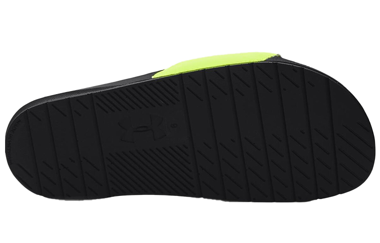 Shop Under Armour Core Remix Neon Slide 'Hitam Kuning Terang' 3023777-001