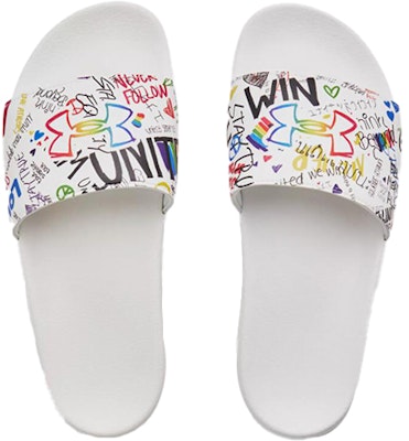 Under Armour Core Remix Slide 'Pride' Sandal Pria 3023775-100 Shop Under Armour Core Remix Slide 'Pride' Sandal Pria 3023775-100