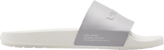 Under Armour Core Remix Slides 'Onyx White' 3021282-104 Under Armour Core Remix Slides 'Onyx White' 3021282-104