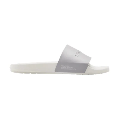 UA Core Remix Slides 'Onyx White'
