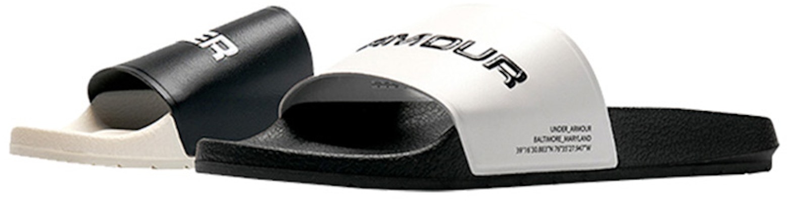 Under Armour Core Remix Slides 'Putih Hitam' 3021282-103 Lookbook Under Armour Core Remix Slides 'Putih Hitam' 3021282-103
