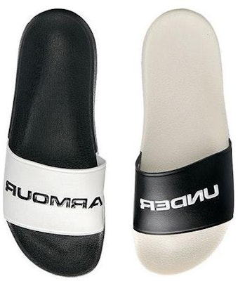 Under Armour Core Remix Slides 'Putih Hitam' 3021282-103 Shop Under Armour Core Remix Slides 'Putih Hitam' 3021282-103