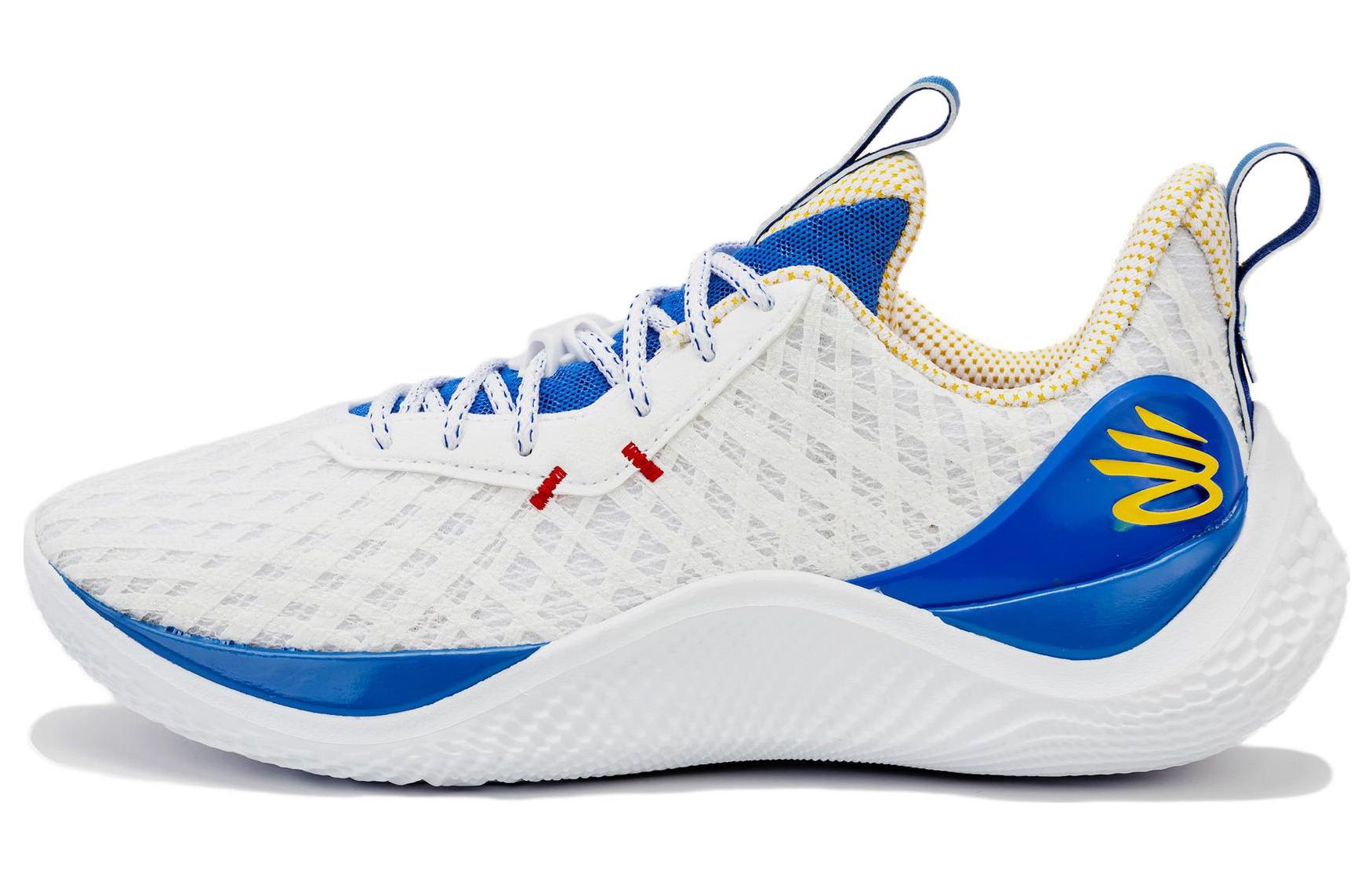 Buy Under Armour Curry 10 Low 'Blue White' 3027510-100