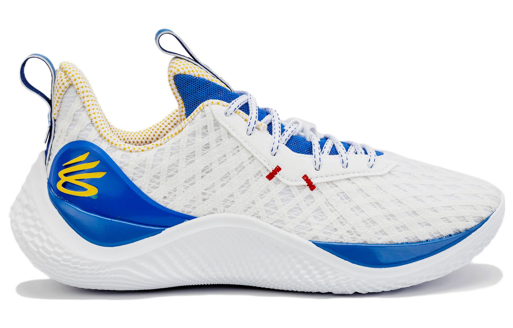 UA Curry 10 Low 'White Blue' 圖 2