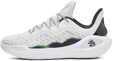 Under Armour Curry 11 "Bruce Lee Wind" White/Grey Low Basketball Shoes. 3027502-100 Under Armour Curry 11 "Bruce Lee Wind" White/Grey Low Basketball Shoes. 3027502-100