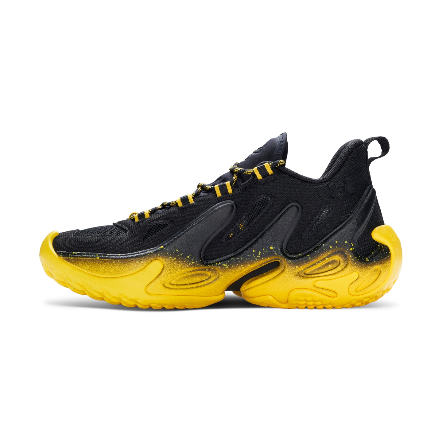 Under Armour Curry 13 Black/Yellow Basketball Shoes Performance Sneakers 6007670-001