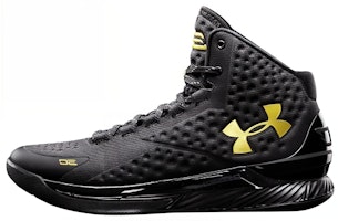 Under Armour Curry 1 'Blackout' 1258723-008 Under Armour Curry 1 'Blackout' 1258723-008