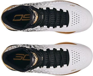Under Armour Curry 1 舒適 防滑耐磨透氣 高筒 籃球鞋 男款 白黑 Shop Under Armour Curry 1 舒適 防滑耐磨透氣 高筒 籃球鞋 男款 白黑