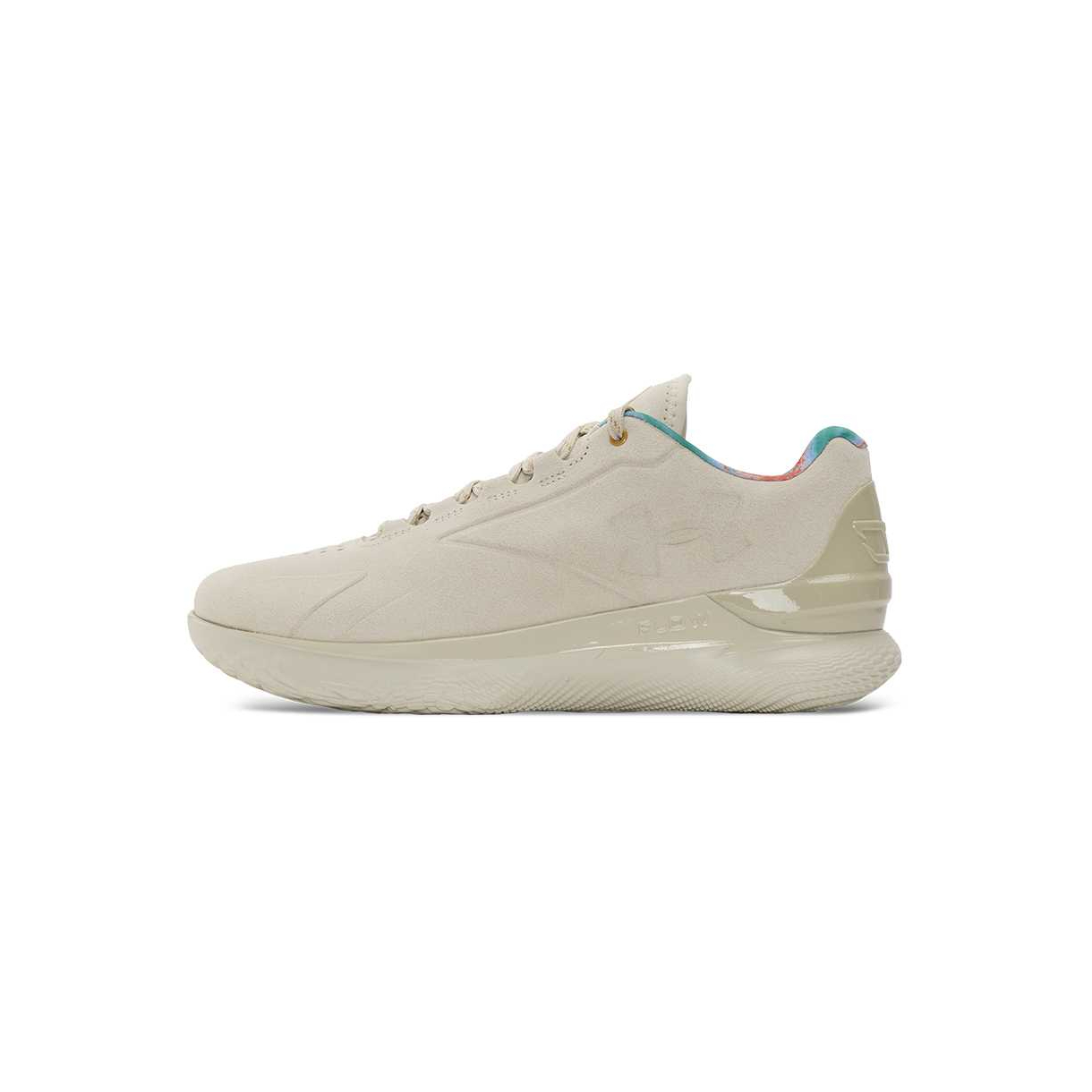 Under Armour Curry 1 FLOTRO LUX Leather Brown Low-Top Basketball Shoes . 3027603-280