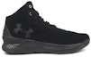 Order Under Armour Curry 1 Lux Mid 'Hitam Suede' 1298701-001