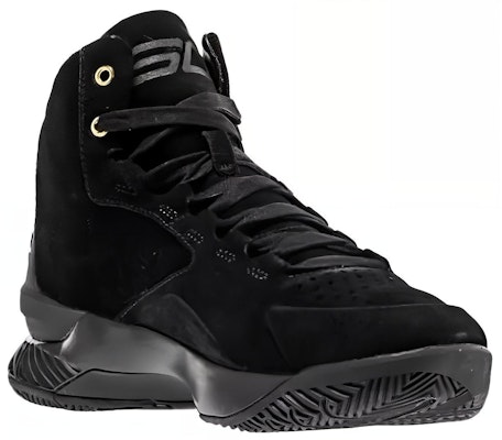 安德玛 Curry 1 Lux 中帮“黑色绒面革” 1298701-001 Lookbook 安德玛 Curry 1 Lux 中帮“黑色绒面革” 1298701-001