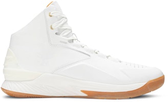 Under Armour Curry 1 Lux Mid Leather 'White Gum' 1298700-100 Under Armour Curry 1 Lux Mid Leather 'White Gum' 1298700-100