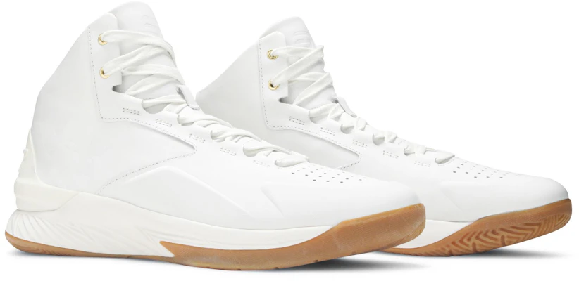 Under Armour Curry 1 Lux Mid Leather 'Blanco Goma' 1298700-100 Cheap Under Armour Curry 1 Lux Mid Leather 'Blanco Goma' 1298700-100