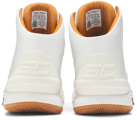 Under Armour Curry 1 Lux Mid Kulit 'Putih Gum' 1298700-100 Details for Under Armour Curry 1 Lux Mid Kulit 'Putih Gum' 1298700-100