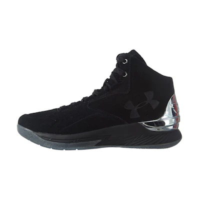 UA Curry 1 Lux Mid Suede 'Black'