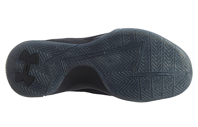 Shop Under Armour Curry 1 Lux Mid Suede 'Negro' 1296617-001