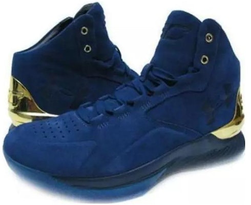 Under Armour Curry 1 Mid Lux Blackout Navy 1296617-997 Lookbook Under Armour Curry 1 Mid Lux Blackout Navy 1296617-997