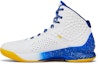 Lookbook Under Armour Curry 1 Retro 2021 'Dub Nation' Lelaki Sukan Kasual. 3024397-100