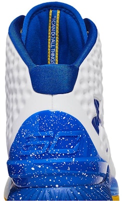 Under Armour Curry 1 Retro 2021 'Dub Nation' 3024397-100 Sizing Under Armour Curry 1 Retro 2021 'Dub Nation' 3024397-100