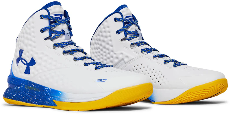 Under Armour Curry 1 Retro 2021 'Dub Nation' 3024397-100 Cheap Under Armour Curry 1 Retro 2021 'Dub Nation' 3024397-100