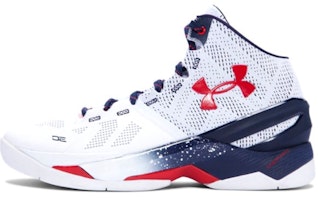 Under Armour Curry 2 'USA" 'White' 1259007-105 Under Armour Curry 2 'USA" 'White' 1259007-105