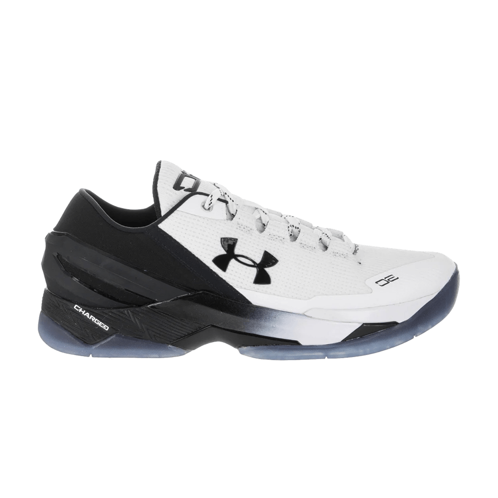 Under Armour Curry 2 Low 'White Black' 1264001-104