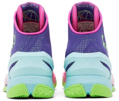 安德瑪 Curry 2 復刻版 2022 '北極光' 3026052-600 Details for 安德瑪 Curry 2 復刻版 2022 '北極光' 3026052-600