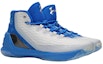 Lookbook Under Armour Curry 3 'Aqua Camo' Lelaki Wanita Sneaker 1269279-036