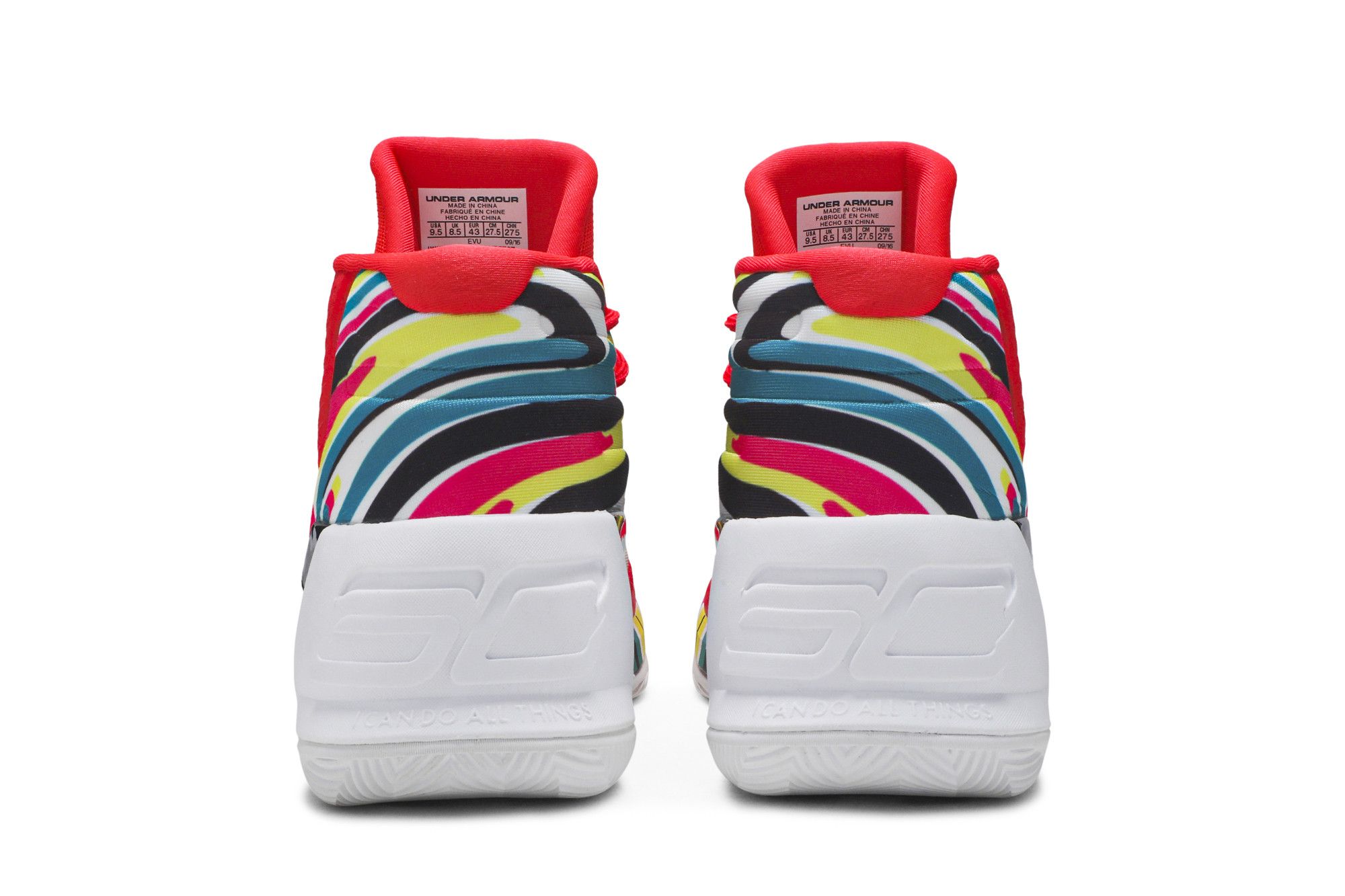 Sizing Under Armour Curry 3 'Año Nuevo Chino' 1269279-984