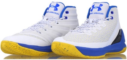 安德玛 Curry 3 '勇士主场' 篮球鞋 1269279-102 Shop 安德玛 Curry 3 '勇士主场' 篮球鞋 1269279-102
