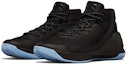 Lookbook Under Armour Curry 3 Hitam Carolina 1269279-004