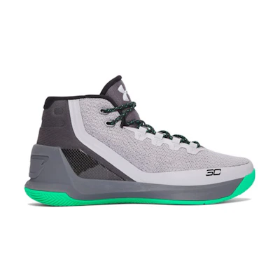 UA Curry 3 Grey Matter Green