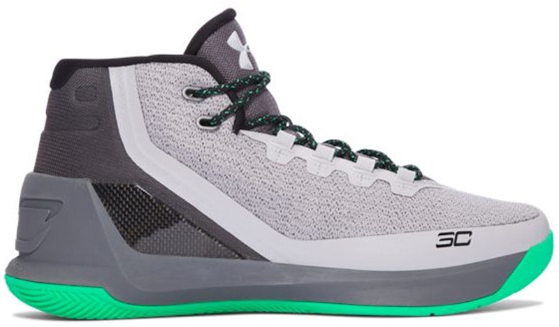 Under Armour Curry 3 Grey Matter Green 1269279-289