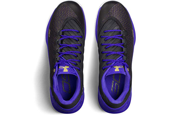 Lookbook 安德玛 库里3代低帮 '深灰紫色' 1286376-016