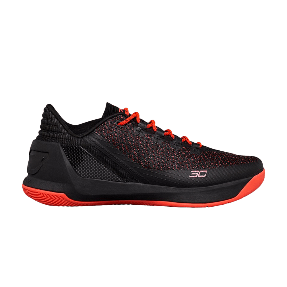 Under Armour Curry 3 Low 'Black Red' 1286376-963