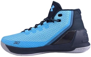 Under Armour Curry 3 Mid 'Peacock Blue' 1269279-458 Under Armour Curry 3 Mid 'Peacock Blue' 1269279-458