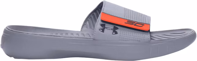Under Armour Curry 3 Slides 'Grey Orange' 1287207-038 Under Armour Curry 3 Slides 'Grey Orange' 1287207-038