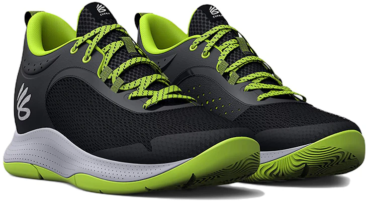 安德玛 Curry 3Z6 '黑绿' 运动鞋 3025090-001 Shop 安德玛 Curry 3Z6 '黑绿' 运动鞋 3025090-001