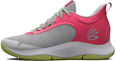 Under Armour Curry 3Z6 'Grey Mist Pink Shock' 3025090-104 Under Armour Curry 3Z6 'Grey Mist Pink Shock' 3025090-104