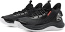Lookbook Under Armour Curry 3Z7 'Jet Grey Black' Kelabu Hitam Jet 3026622-100