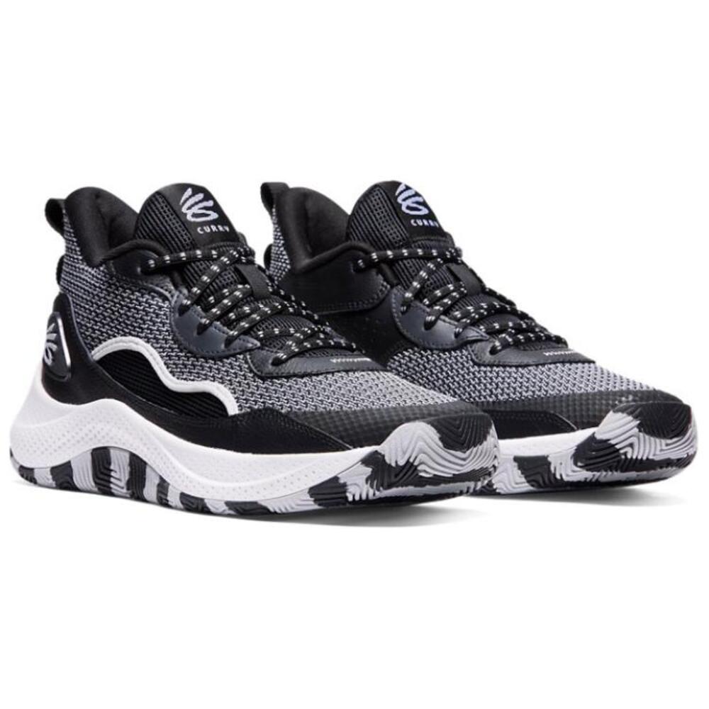Lookbook Under Armour Curry 3Zer0 24 ''Schwarz Halo Grau'' 3027626-001