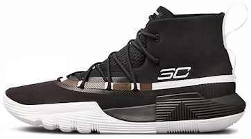 Under Armour Curry 3Zer0 2 'Black White' 3020613-001 Under Armour Curry 3Zer0 2 'Black White' 3020613-001