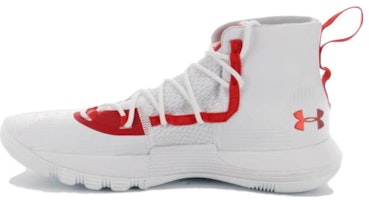 Under Armour Curry 3Zer0 2 'White Red' 3020613-104 Under Armour Curry 3Zer0 2 'White Red' 3020613-104
