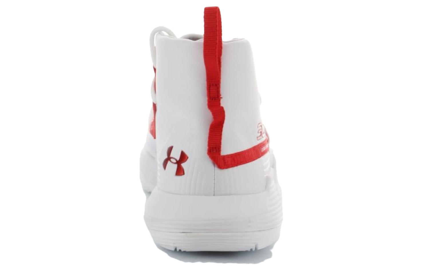 Lookbook Under Armour Curry 3Zer0 2 ''Wit Rood'' 3020613-104
