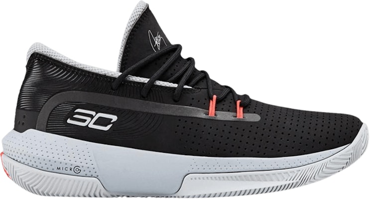 Grade School Under Armour Curry 3Zer0 3 Black 3022117 001