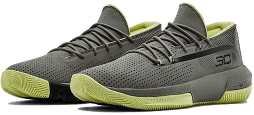 Under Armour Curry 3Zer0 3 'Grey Gravity Green' 3022048-302 Lookbook Under Armour Curry 3Zer0 3 'Grey Gravity Green' 3022048-302